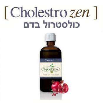 ⁨שילוב צמחים מומלצים להורדת כולסטרול⁩ Cholestro Zen 100ml