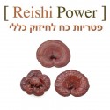 Reishi Power - 90 Capsules פטריות ריישי לחיזוק כללי