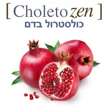 Choleto Zen - 90 Capsules שילוב צמחים מומלצים להפחתת שומנים בדם